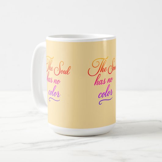 'Poetic Quotes Collection' Mug Kaffeetasse (Vorderseite Links)