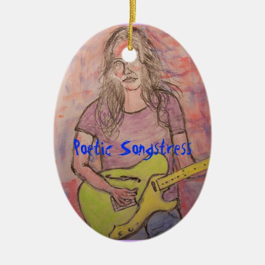 Poetic Songstress Keramikornament (Vorne)