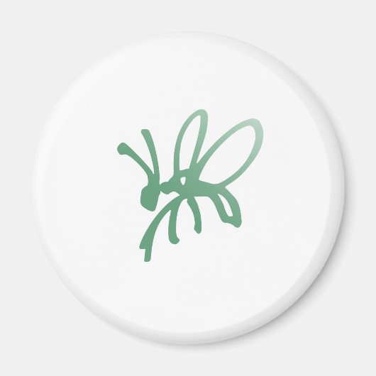 Poetica Bug Green Magnet (Vorne)