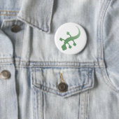 Poetica Gecko in grün Button (Beispiel)