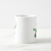 Poetica Gecko in grün Kaffeetasse (Mittel)