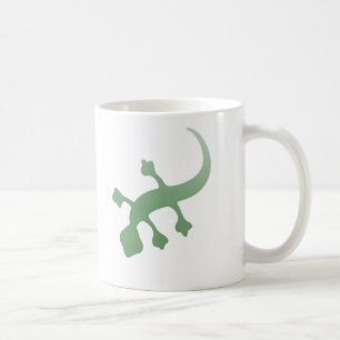 Poetica Gecko in grün Kaffeetasse