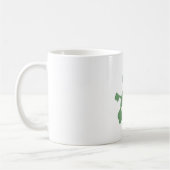 Poetica Gecko in grün Kaffeetasse (Links)