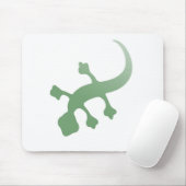 Poetica Gecko in grün Mousepad (Mit Mouse)
