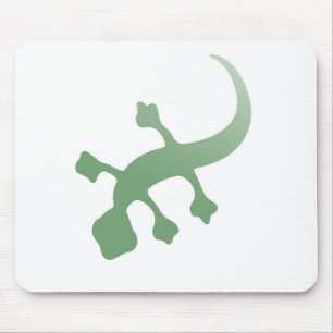 Poetica Gecko in grün Mousepad