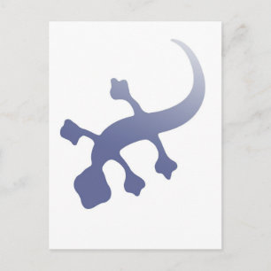 Poetica Gecko Postkarte