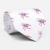 Poetica Pink Cricket Krawatte (Gerollt)
