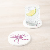 Poetica Pink Cricket Untersetzer (Seite)