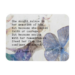 Poetische Ausdrücke: Trost Magnet