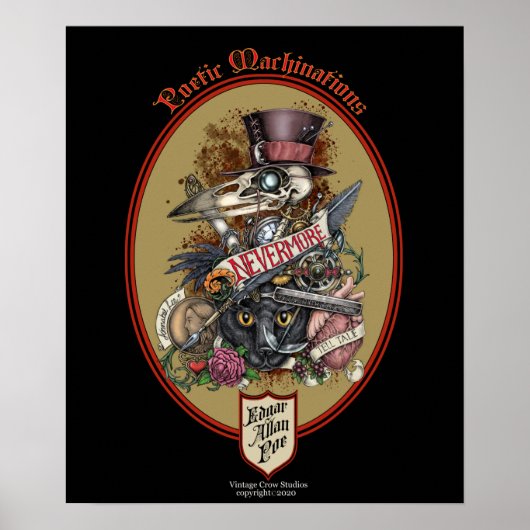 Poetische Maschinen Poster (Vorne)