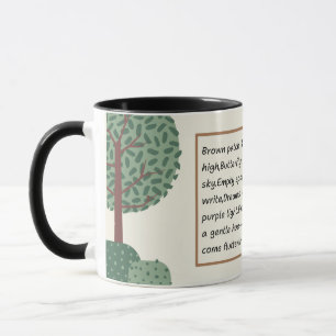 Poetische Pause Kitty Tasse