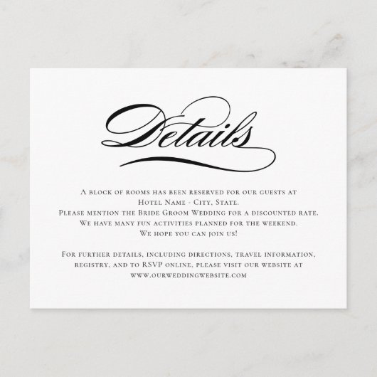 Poetische Skriptbearbeitungsfähige Farbenkarte Postkarte (Vorderseite)