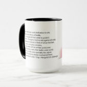poetische Tasse (Vorderseite Links)