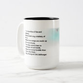 poetische Tasse (Vorderseite Links)
