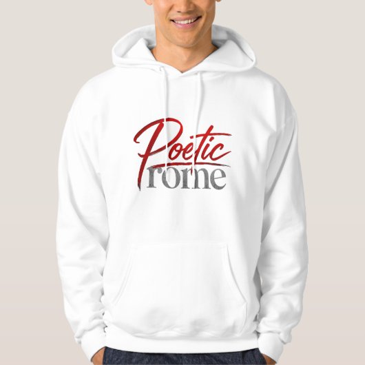 POETISCHES ROM HOODIE (Vorderseite)