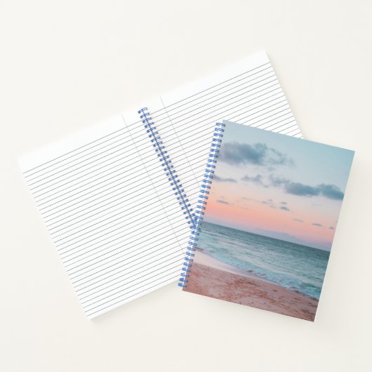 Poetisches Sonnenuntergangs-Himmel Notizbuch (Innenseite)