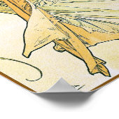 POETRY aus der Serie "The Arts" von Mucha Poster (Ecke)