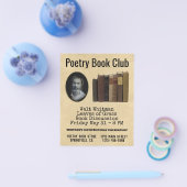Poetry Book Club Flyer Walt Whitman Birthday (Einzeln)