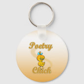 Poetry Chick Schlüsselanhänger (Vorderseite)