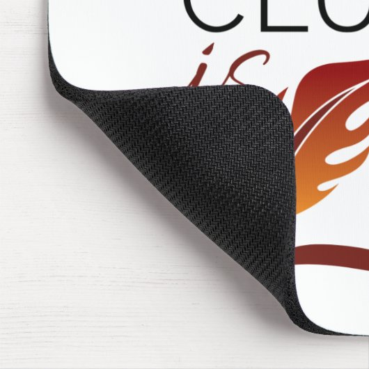 Poetry Club ist Lit Poem Writer Poet Mousepad (Ecke)