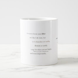 Poetry Coffee Tasse