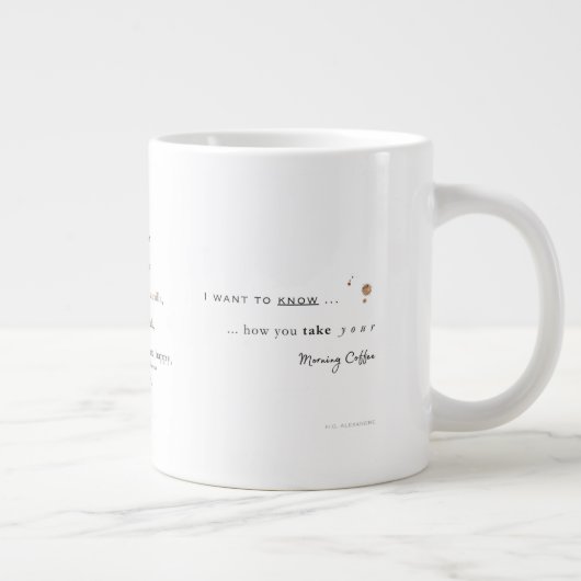 Poetry Coffee Tasse (Rechts)