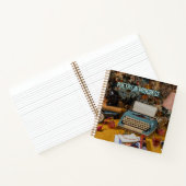 "Poetry in Progress" Hardcover-Notizbuch Notizblock (Innenseite)