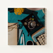 "Poetry in Progress" Hardcover-Notizbuch Notizblock (Rückseite)