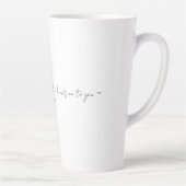 Poetry Mug Milchtasse (Rechts)