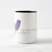 Poetry Mug Zweifarbige Tasse (Mittel)