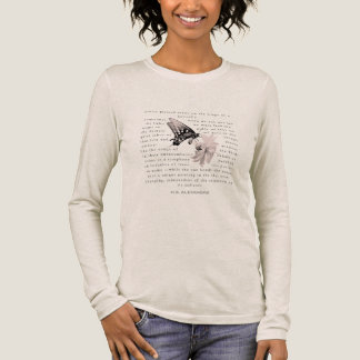 Poetry Painted Softly–LongSleeve by H.G. Alexandr Tri-Blend Shirt