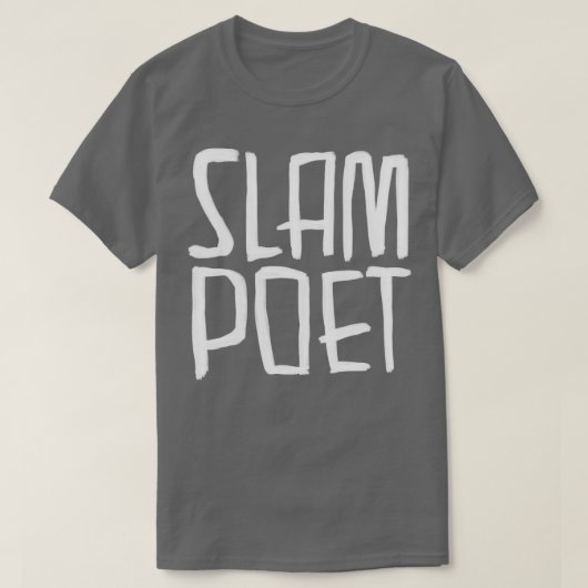 Poetry Slam Slam Poet Poetry Slammer T-Shirt (Design vorne)