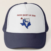 Poetry Society of Texas Cap Truckerkappe (Vorderseite)