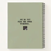 Poetry Writing Artist | Notizbuch (Rückseite)