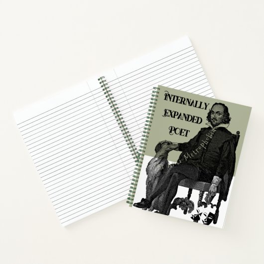 Poetry Writing Artist | Notizbuch (Innenseite)