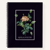 Poetry Writing Journal Notizblock (Vorderseite)
