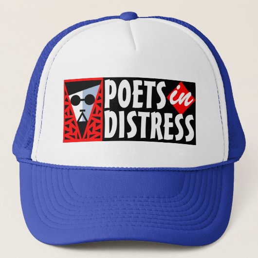 POETS IN DISTRESS CLASSIC HAT TRUCKERKAPPE (Vorderseite)