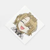 Pog! Chibi Napkins - Luca Kaneshiro Fanart Serviette (Ecke)