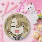 Pog! Chibi Paper Plates - Luca Kaneshiro Fanart Pappteller (Party)
