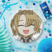 Pog! Chibi-Papierteller - Luca Kaneshiro Fanart Pappteller (Party)