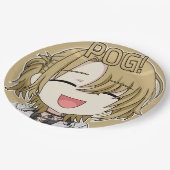 Pog! Chibi-Pappteller - Luca Kaneshiro Fanart Pappteller (Schrägansicht)