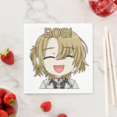 Pog! Chibi Servietten - Luca Kaneshiro Fanart (Beispiel)