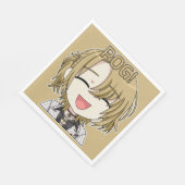 Pog! Chibi Servietten - Luca Kaneshiro Fanart (Ecke)