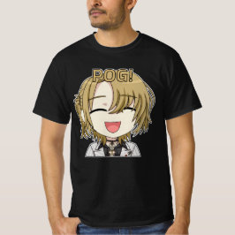 Pog! Chibi T-Shirt - Luca Kaneshiro Fanart