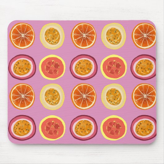 POG Hawaii Tropical Fruit Passion Orange Guava Mousepad (Vorne)