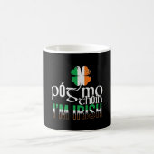Pog Mo Thoin irische Flagge Kaffeetasse (Mittel)