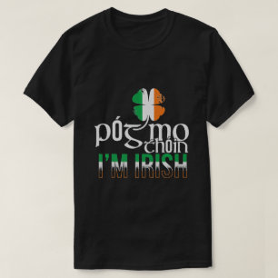 Pog Mo Thoin irische Flagge T-Shirt
