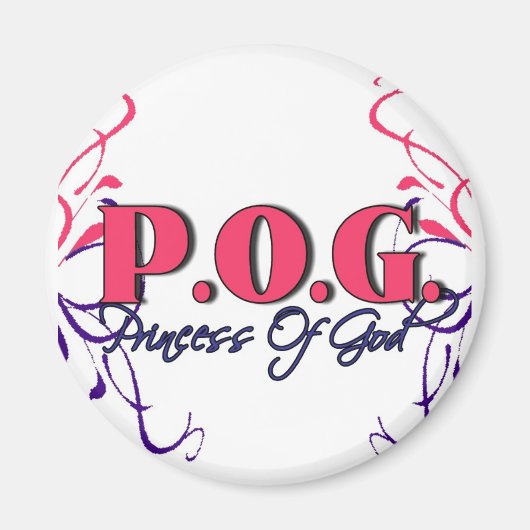 POG-Prinzessin Magnet (Vorne)