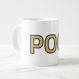 Pog! Text Mug - Luca Kaneshiro Fanart Jumbo-Tasse