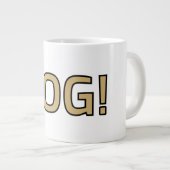 Pog! Text Mug - Luca Kaneshiro Fanart Jumbo-Tasse (Vorderseite Rechts)